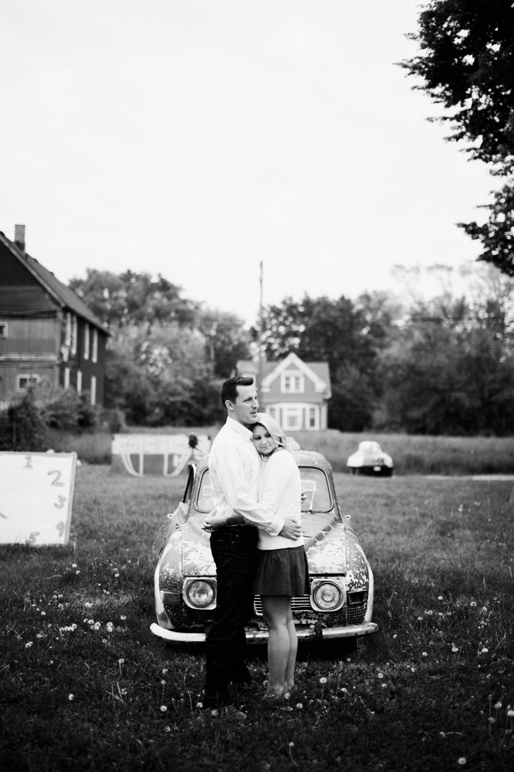 Bunny and Matt at the Heidelberg Project