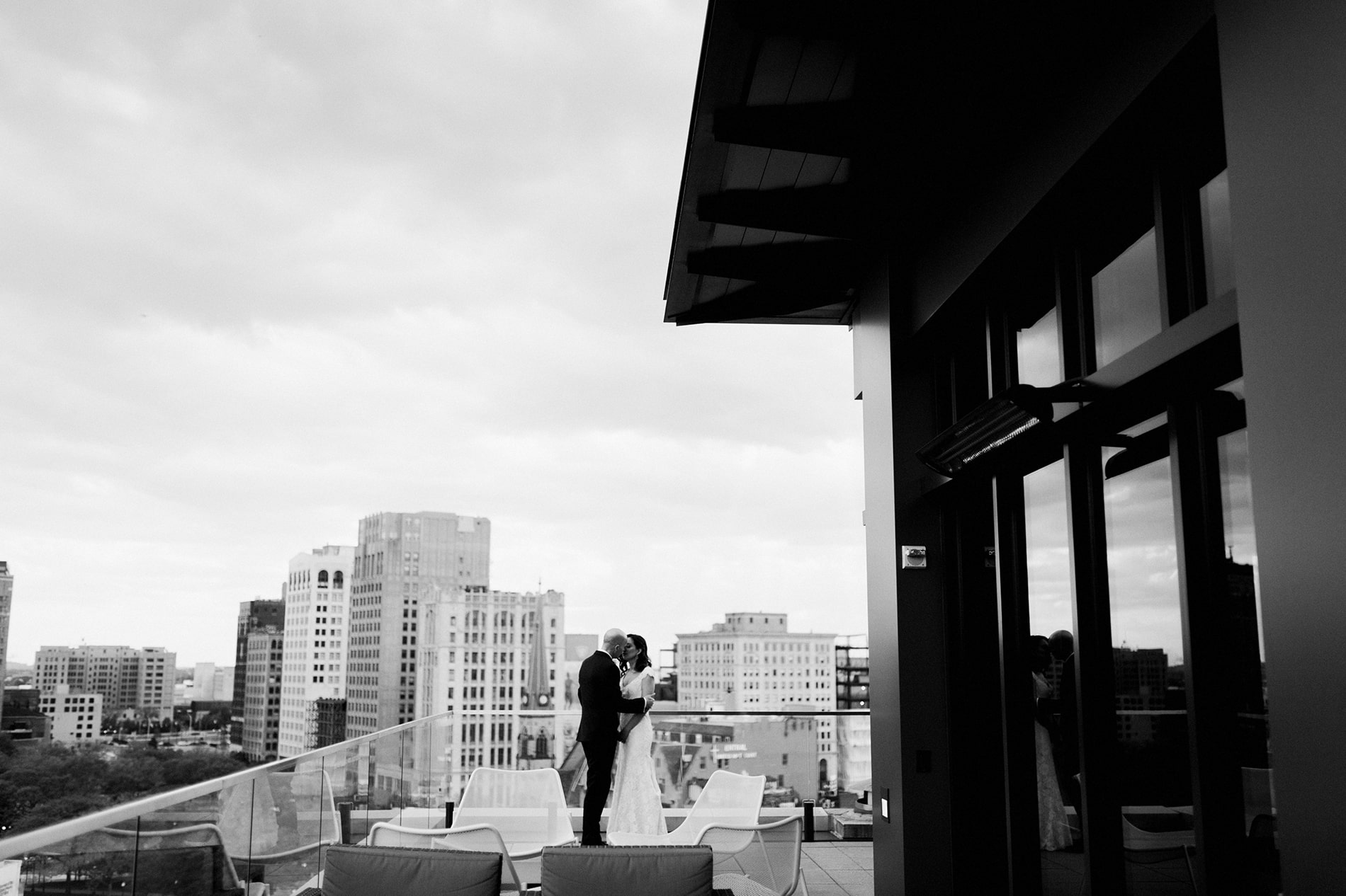 John and Zana’s Detriot Athletic Club Wedding