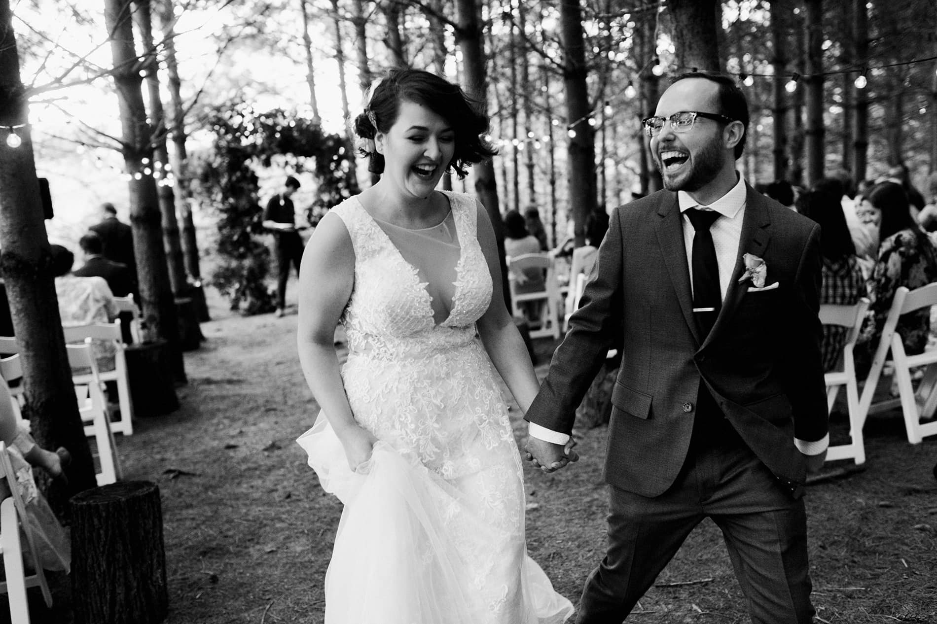 Liz and Jon’s Orchard House Bed and Breakfast Wedding