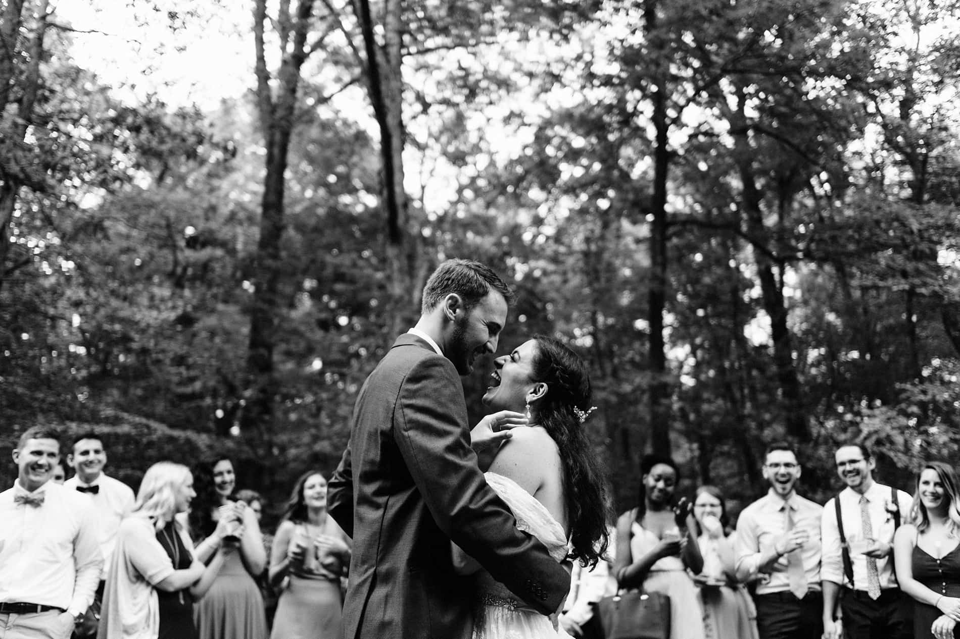Stephanie & James’ Prince William Forest Park Camp Wedding