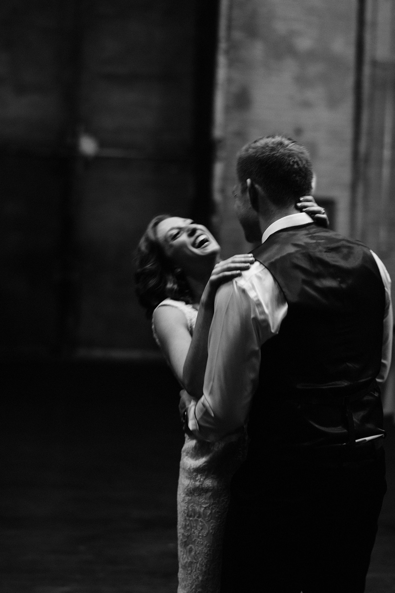 Cali & Nate’s Winter Wedding at the Jam Handy