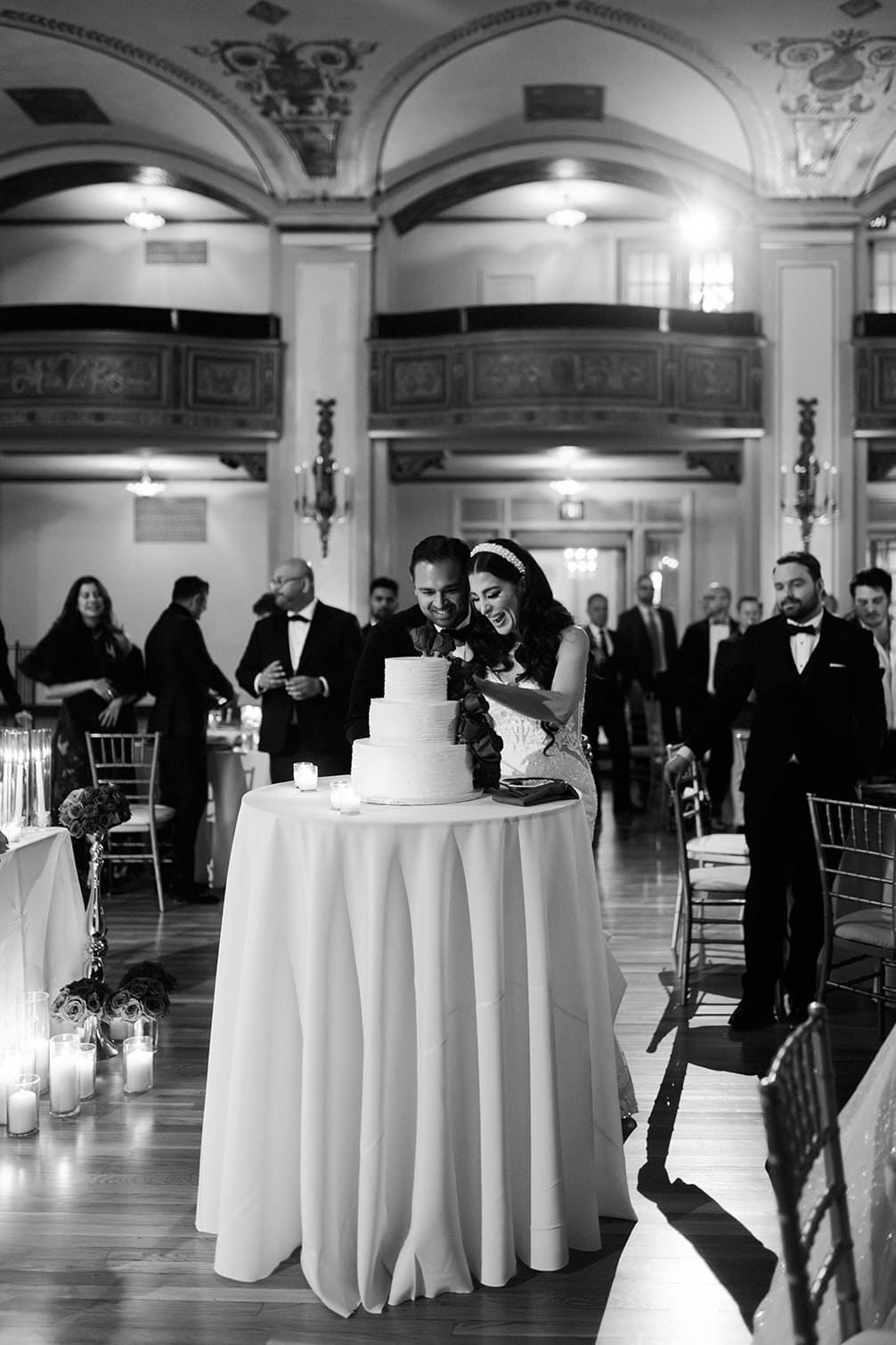 Nicole & Mo’s Til Death Wedding at the Masonic Temple in Detroit