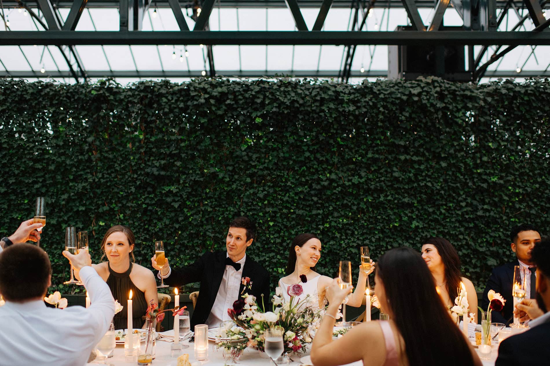 Emily & Nate’s Early Spring Wedding at Planterra Conservatory