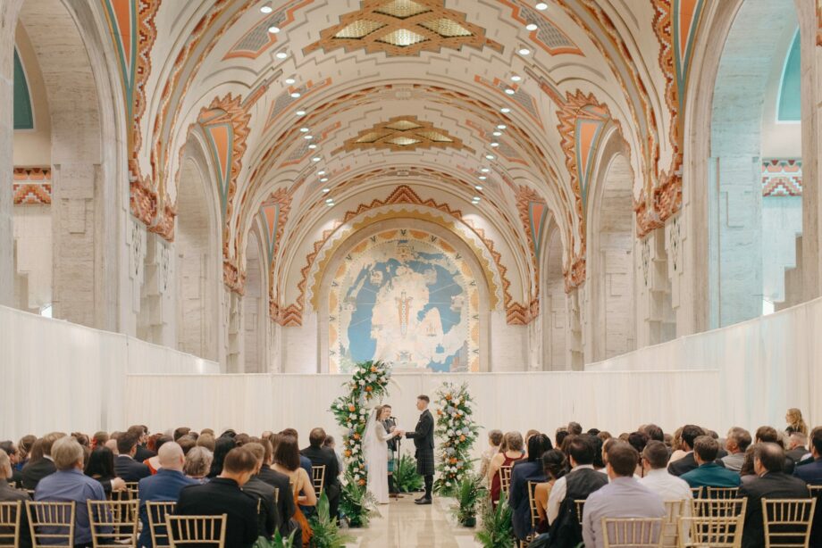 A Guardian Building Wedding with Scottish Traditions